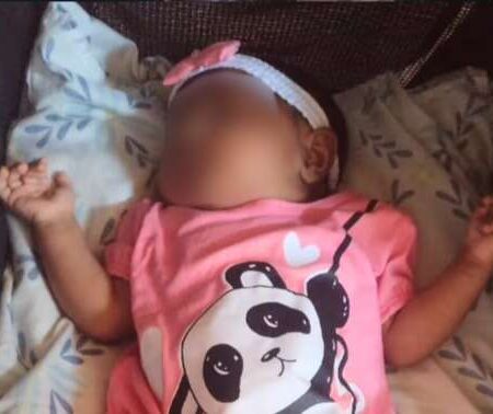 Bebê de três meses morre uma semana após ser internada com fraturas nas costelas
