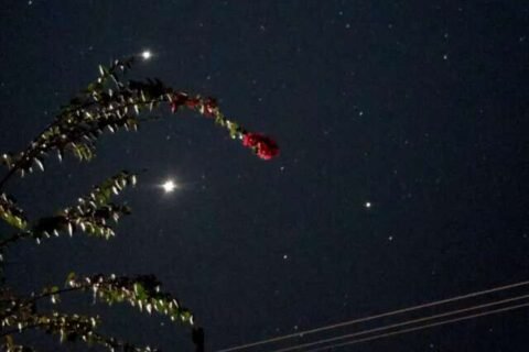 Astrofotógrafo de 16 anos registra raro encontro de Vênus e Júpiter