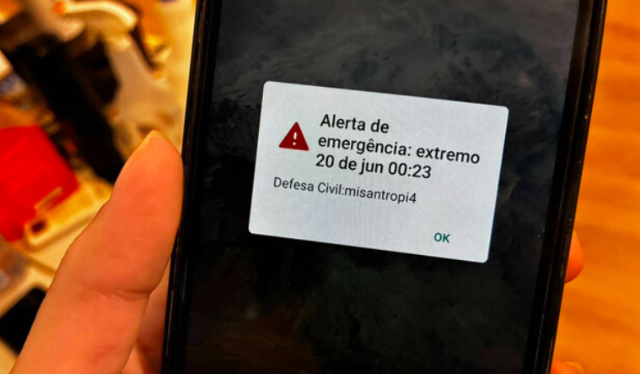 Alertas falsos usaram credenciais de agentes da Defesa Civil do Pará