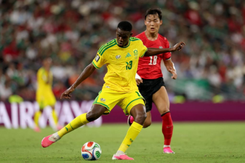 Equipe sul-africana vence Coreia do Sul e avança pela 1ª vez ao mata-mata