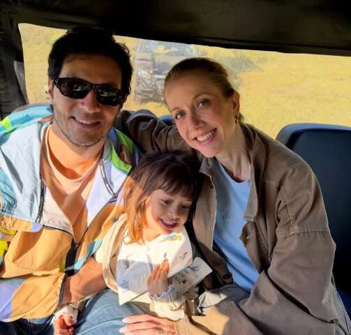 Gabriela Priori visita MS e descobre o Pantanal ao lado da família
