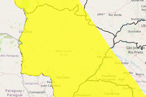 Inmet reforça alerta de tempestade e prevê chuva intensa, ventos e granizo