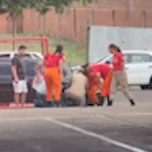 Bebê engasga, fica desacordado e é socorrido no quartel dos bombeiros