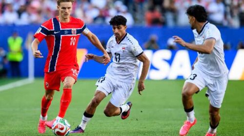 Haaland marca duas vezes em vitória da Noruega sobre o Iraque