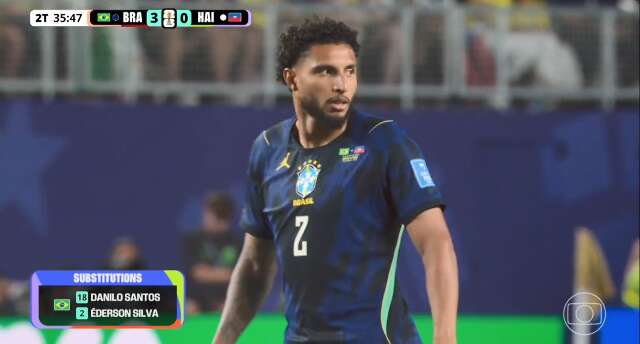 Éderson entra no segundo tempo e vive estreia em Mundial
