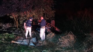 Motociclista morre na BR-163; motorista foge após abandonar caminhonete
