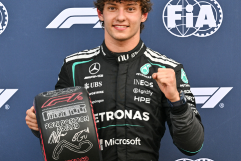 Antonelli surpreende Verstappen e conquista a pole no GP de Mônaco