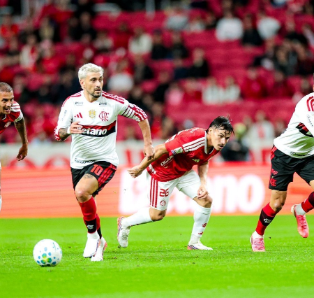 Flamengo empata com Inter e Mirassol deixa a zona de rebaixamento