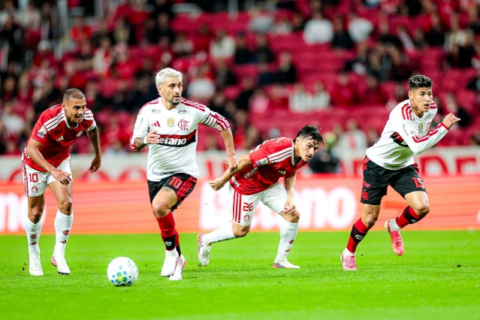 Flamengo empata com Inter e Mirassol deixa a zona de rebaixamento