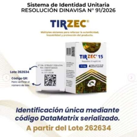 Paraguai passa a exigir QR Code em medicamentos com tirzepatida