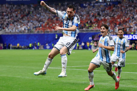 Argentina vence o Egito de virada e se classifica para as quartas