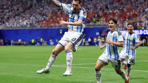 Argentina vence o Egito de virada e se classifica para as quartas