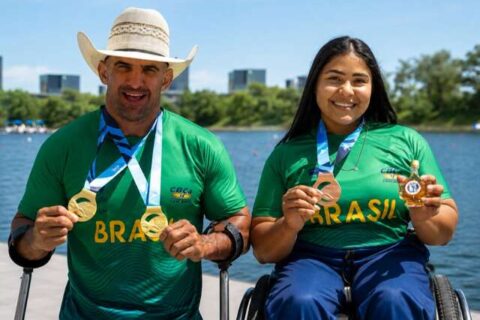 Atletas de MS conquistam 3 medalhas na Copa do Mundo de paracanoagem