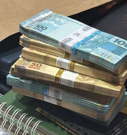 Gaeco apreendeu R$ 3 milhões em cheques durante operação