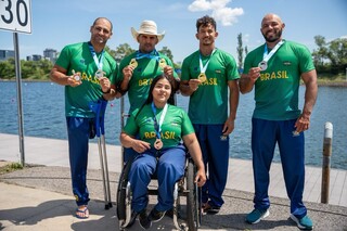 Atletas de MS conquistam 3 medalhas na Copa do Mundo de paracanoagem Atletas de MS conquistam 3 medalhas na Copa do Mundo de paracanoagem