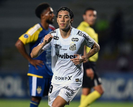 Santos goleia time venezuelano e fica perto das oitavas da Sul-Americana