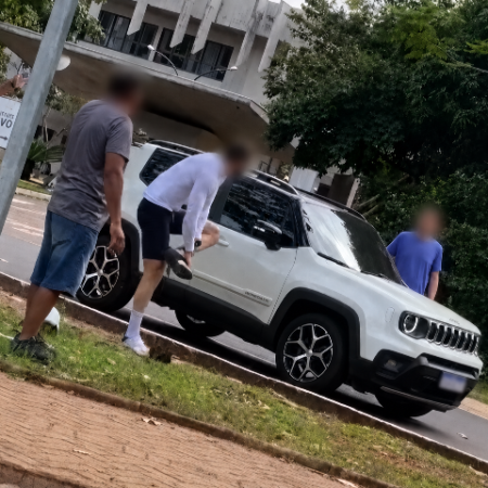 Nem tudo são flores: domingo no Parque tem briga, palavrão e queda de patinete