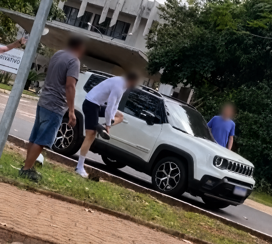 Nem tudo são flores: domingo no Parque tem briga, palavrão e queda de patinete