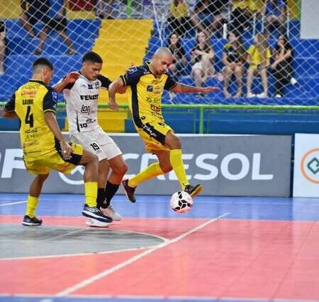 Time de MS vence e fica a um passo da classificação na Liga de Futsal