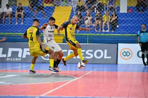 Time de MS vence e fica a um passo da classificação na Liga de Futsal