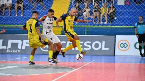 Time de MS vence e fica a um passo da classificação na Liga de Futsal