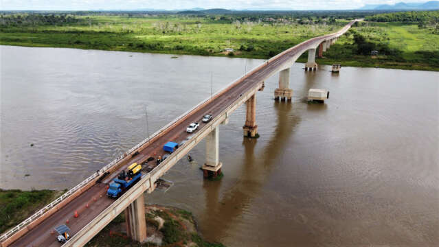 Ponte sobre o Rio Paraguai terá interdição total por 2 horas no domingo