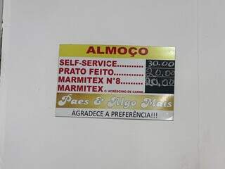Com alta da inflação, prato feito chega a R$ 40 em Campo Grande