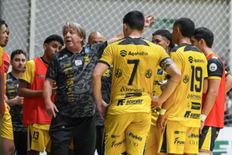 Juventude volta aos treinos para duelo contra paranaenses na Liga de Futsal