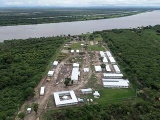 Na lama, expedições abriram caminho para ponte que agora une Brasil e Paraguai