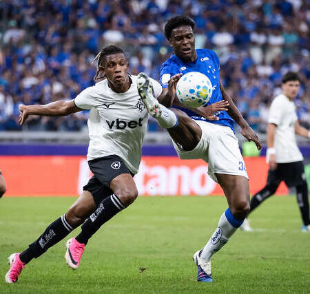 Botafogo vence o Cruzeiro no Mineirão e entra no G7 do Brasileirão