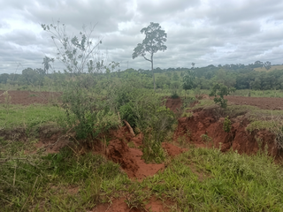 Inquérito apura erosões e plano de R$ 1,6 milhão para recuperar área rural