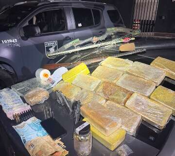De cocaína a arco e flecha: "Faroeste Caboclo" é preso com arsenal no Caiobá