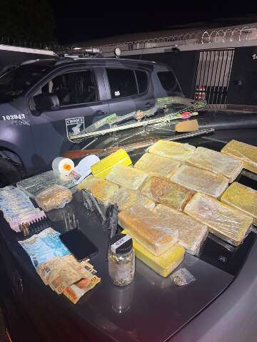 De cocaína a arco e flecha: "Faroeste Caboclo" é preso com arsenal no Caiobá