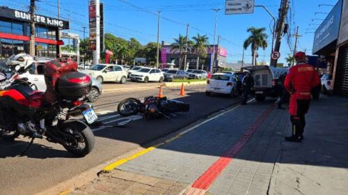 Airbag corporal salva bombeiro atingido por carro a caminho de ocorrência