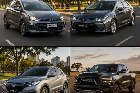 SUV, sedã, hatch ou picape: qual combina com sua rotina?