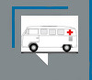 As primeiras ambulâncias: estranhas kombis do Fadul As primeiras ambulâncias: estranhas kombis do Fadul