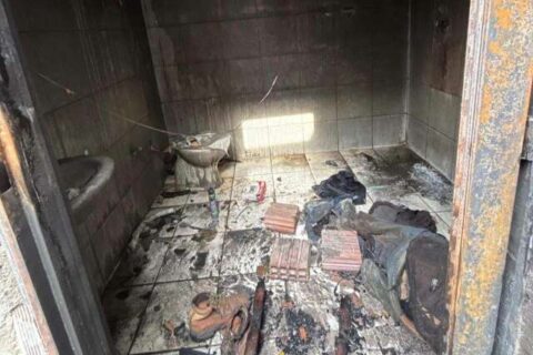 Incêndio em residência deixa homem de 51 anos morto no interior do imóvel