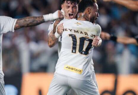 Com passe de Neymar, Santos busca empate contra o Mirassol
