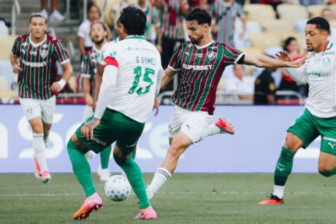 Fluminense vira sobre Palmeiras com gol de Cano aos 46 minutos