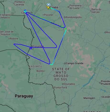 Avião-laboratório alemão sobrevoa Pantanal de MS para medir carbono e metano