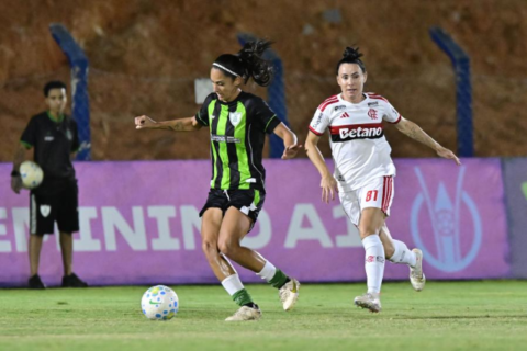 Flamengo empata com América e termina rodada fora da zona de classificação