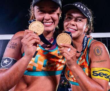 Atleta de Ivinhema é campeã de etapa do Circuito Mundial de vôlei