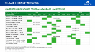 Lucro da Suzano cai 58% no trimestre e MS ganha peso no volume de produção
