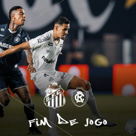 Santos empata com Remo e deixa decisão da vaga para jogo no Pará