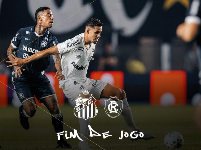 Santos empata com Remo e deixa decisão da vaga para jogo no Pará