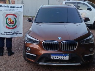 Apontado como líder de facção é preso com BMW blindada na fronteira