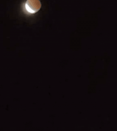 Olhe para o céu: tempo ajuda e eclipse muda a madrugada
