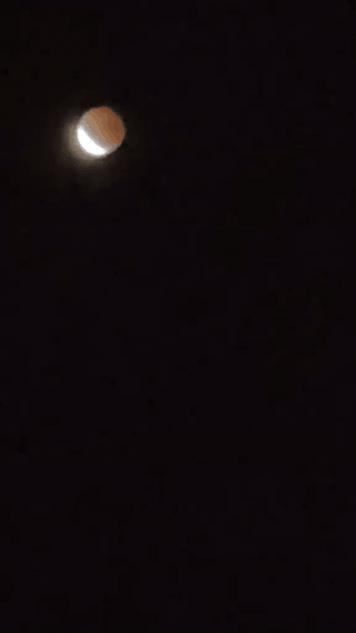 Olhe para o céu: tempo ajuda e eclipse muda a madrugada