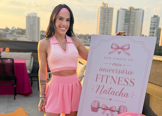 Empresária da Dual Fit transforma aniversário em experiência fitness