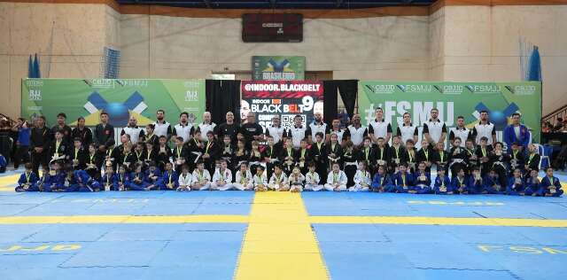 Brasileiro Centro-Oeste de Jiu-Jitsu reuniu mais de 5 mil pessoas no Rádio Clube